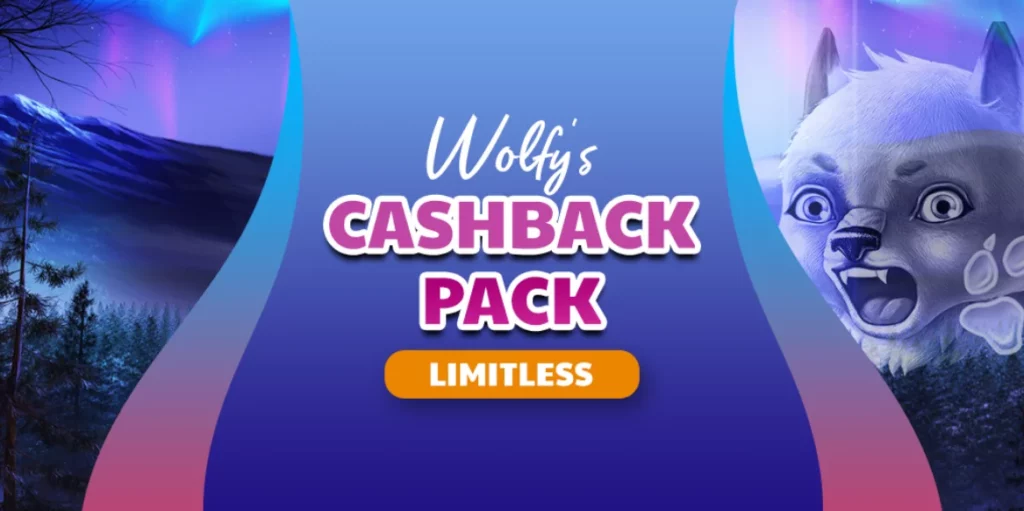 Wolfy Casino Unlimited Cashback Program